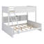 Lit superposé avec armoires de rangement et ports USB-170863442-170863443