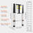 12 - Step Aluminum Lightweight Folding Extension Ladder