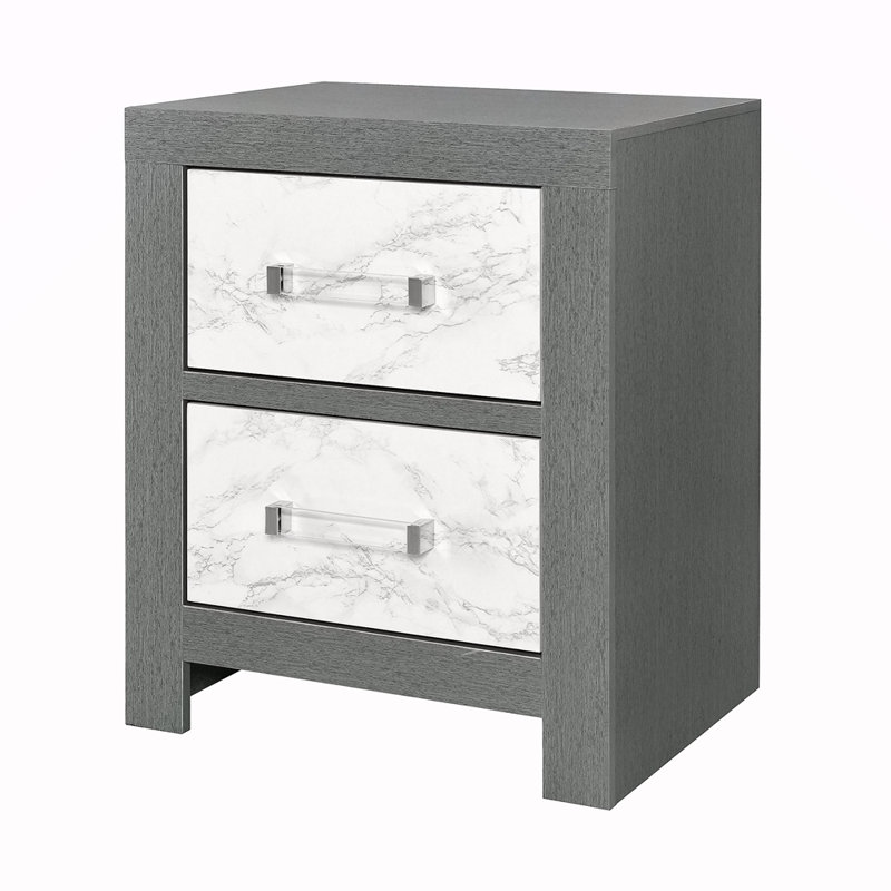 GREY NIGHTSTAND