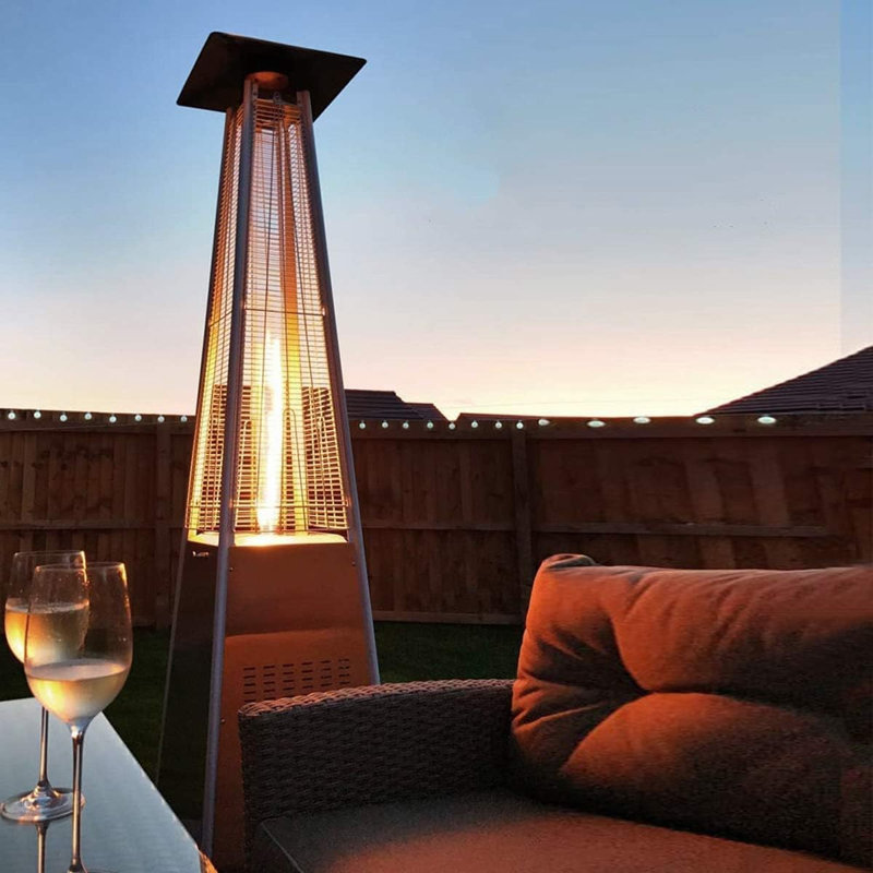 Chauffe-terrasse de remplacement à 4 côtés