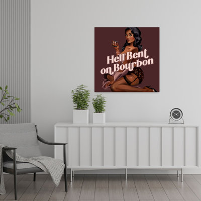 Hell Bent Classic Elegant Retro Wall Art