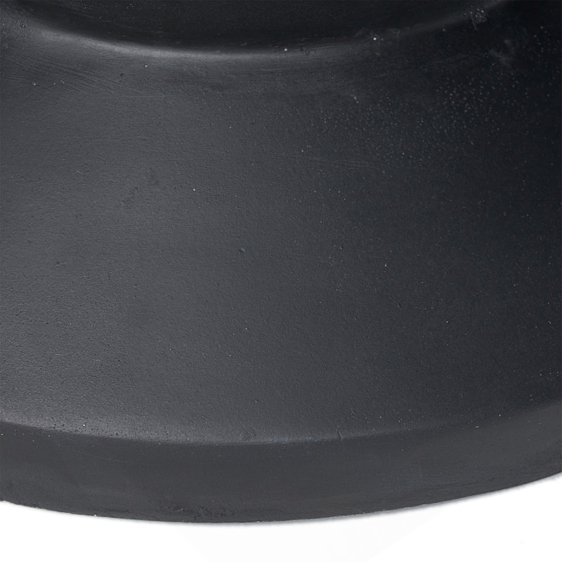 Table d'appoint en pierre / béton, Noir
