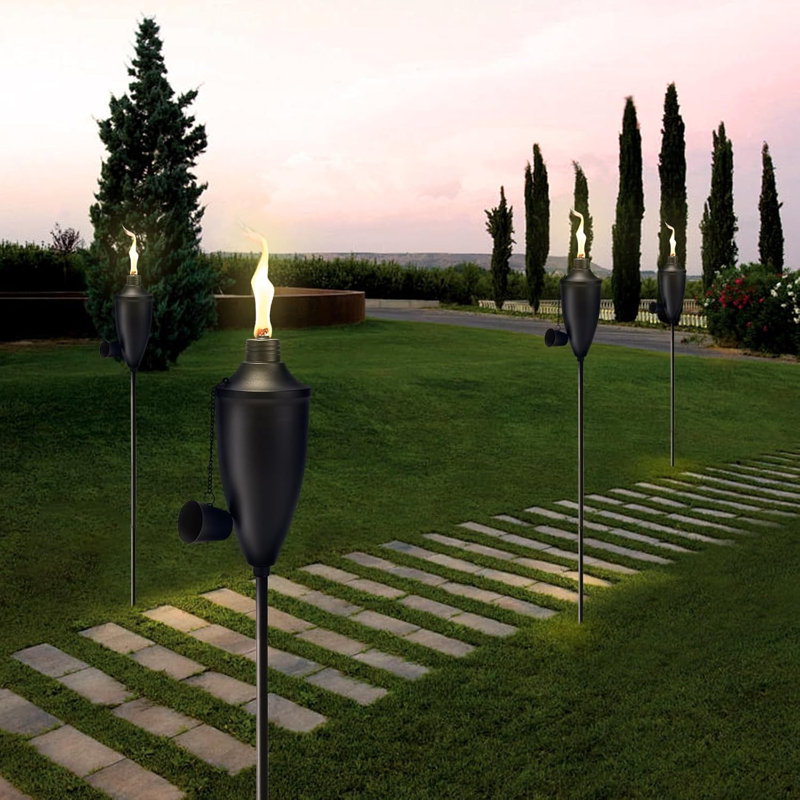 Paquet de 4 torches de jardin 22 oz