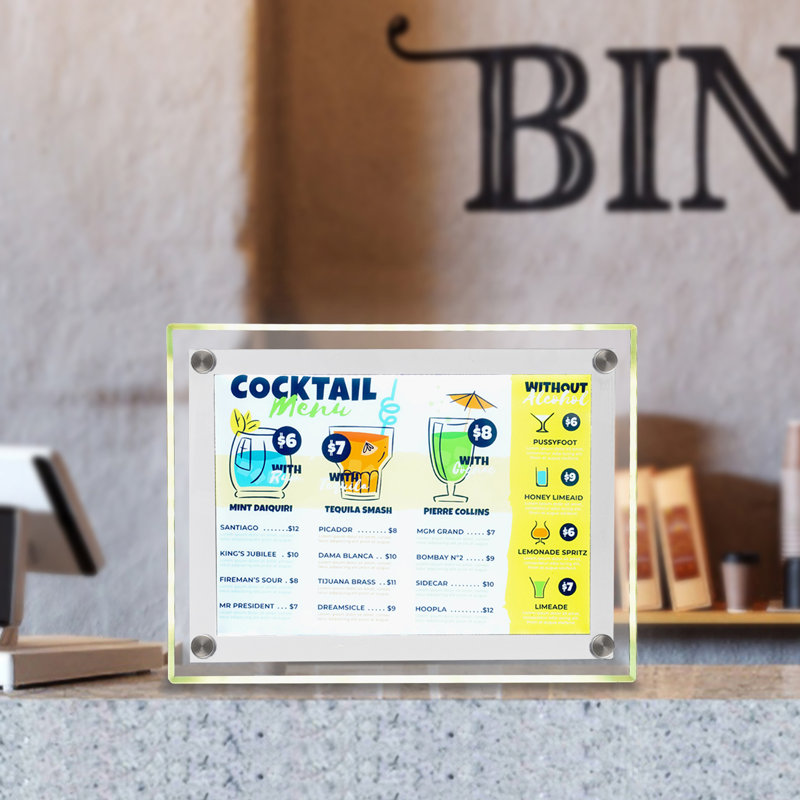 LED Backlit Poster Display Frame