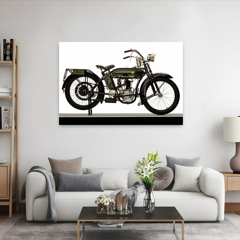 1922 Nsu 351Cc / 3PS, paysage abstrait classique, art mural, H 40 po x l 60 po
