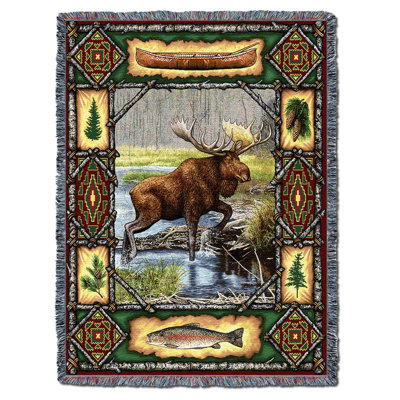 Couverture moelleuse Pure Country Weavers Moose Lodge