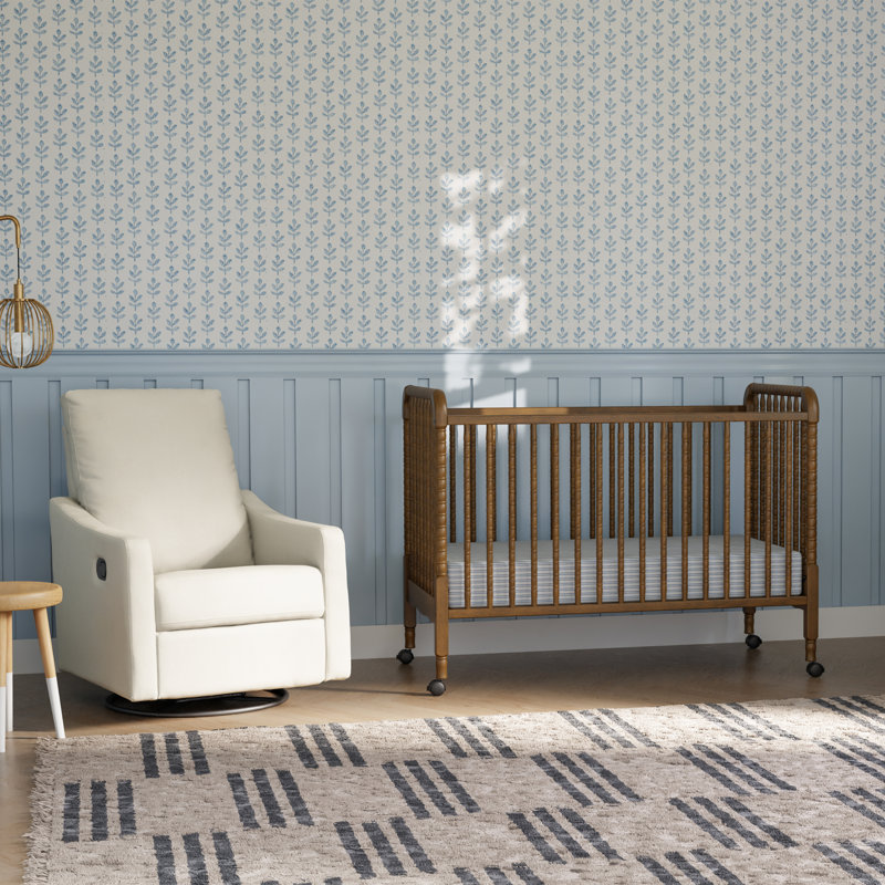 Lit de bébé convertible 3-en-1 Jenny Lind, Walnut