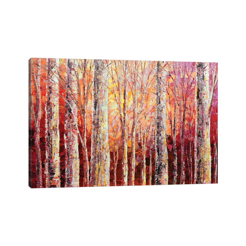 Trees Are Sanctuaries by Tatiana Iliina - Wrapped Canvas Print, 20.32 cm H x 30.48 cm W