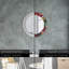 Huldar Glass Flat Wall Mirror