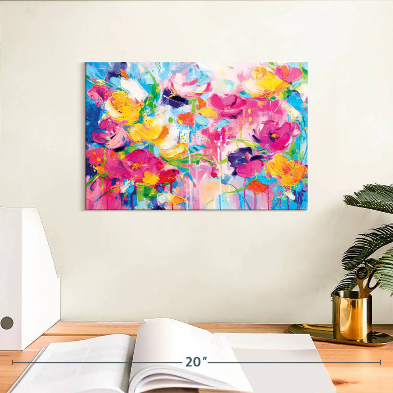 Avery Efflorescent Abstract, 8" H x 12" W