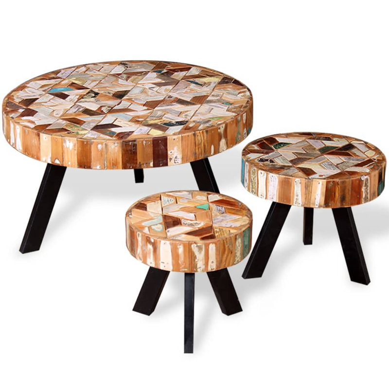 Larochette Solid Wood Four Leg Coffee Table