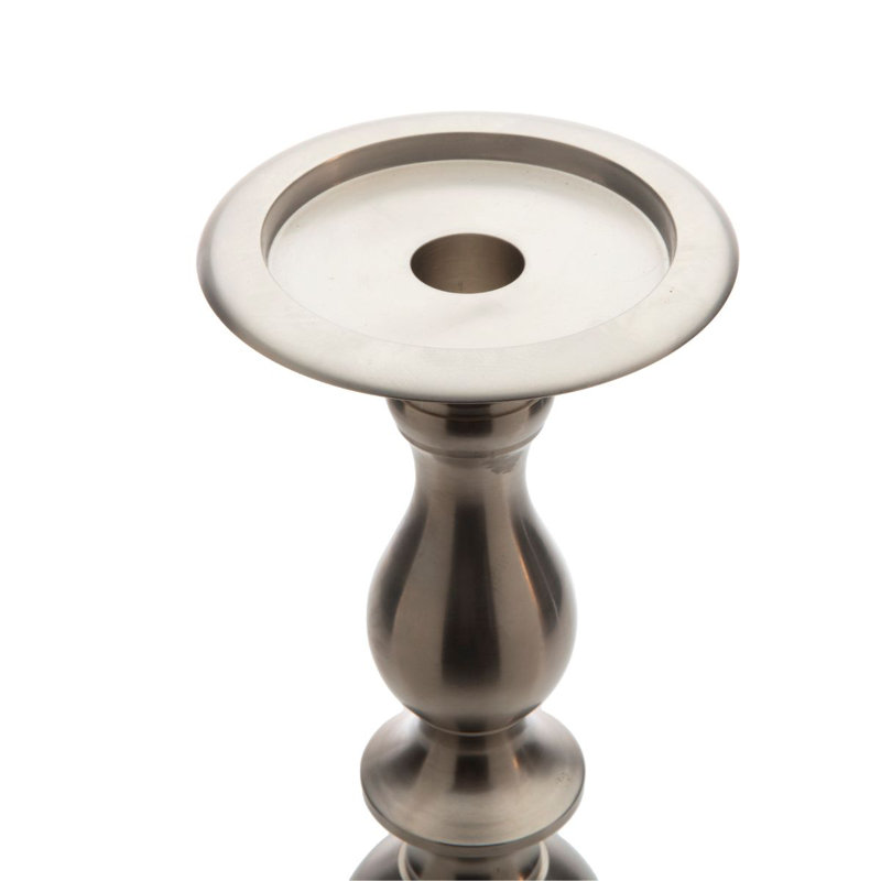 12.25'' H Brass Tabletop Candlestick