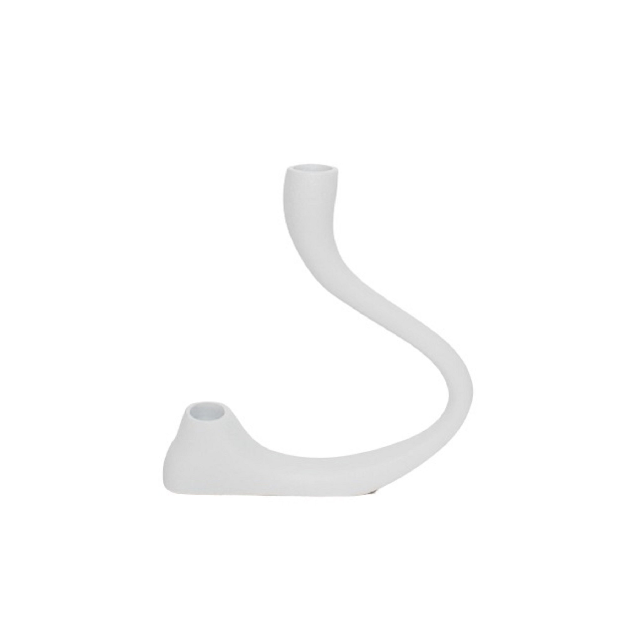 Black Aluminium Multi Candle Holder- Black, White