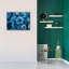«Blie Crystals With Gold» par Svetlana Aleynikova, art mural sur toile-827079518