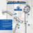 Shower Head, 7 Spray Modes Detachable Showerhead High Pressure Shower Heads With Long Hose And Adjustable Angle Bracket-105894770