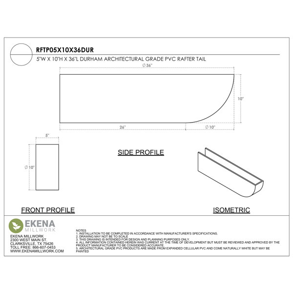 Dimensions du produit