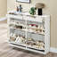 Moriah 16 Pair Flip Down Shoe Storage-1327425612