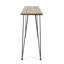 TABLE INDUSTRIELLE EN BOIS ET EN MÉTAL