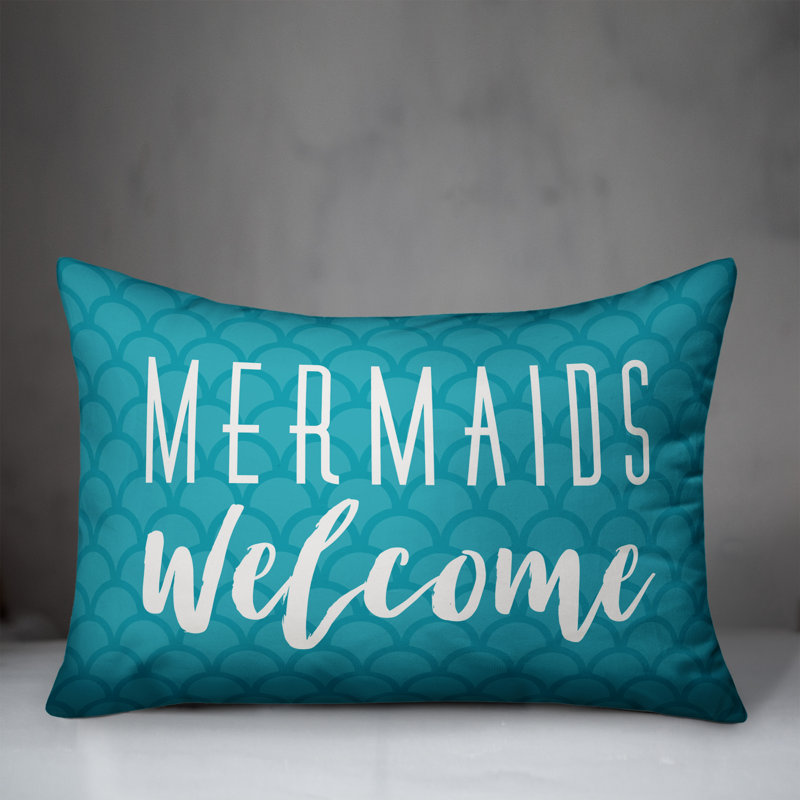 Outdoor Reversible Throw Pillow