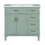 Modern Bathroom Vanity With Resin Sink And Abundant Storage For Stylish Bathrooms-142040622