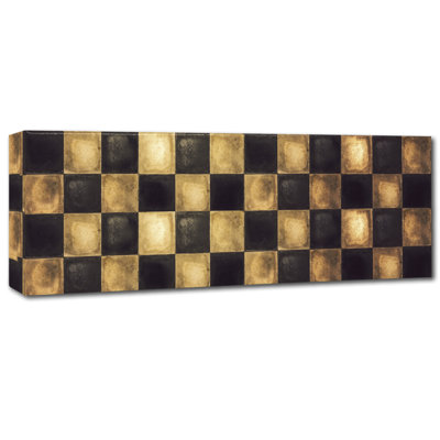 «Jadaya Color Bakery Chequered», reproduction d'impression sur toile