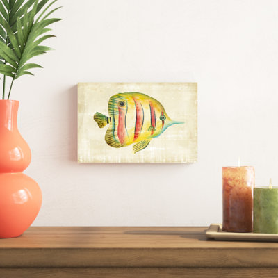 Aquarium Fish III, peinture sur toile