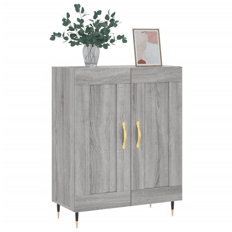Marielly 2 -Door Accent Cabinet, Grey Sonoma