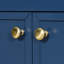 Meuble-lavabo 36 po avec lavabo, armoire de salle de bain avec porte à fermeture en douceur, 4 tiroirs de différentes tailles, structure et pied en bois massif, deux ensembles, bleu-1340666882