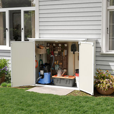5 ft. W x 2 ft. D Resin Horizontal Storage Shed