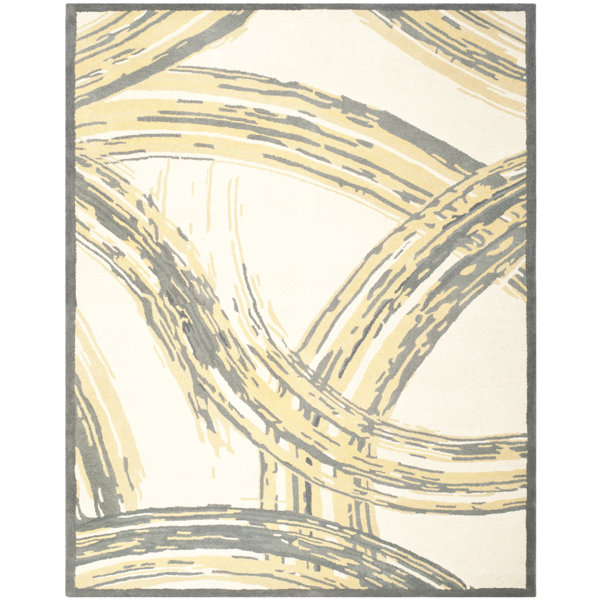 Wrought Studio Colombi Hand Tufted Abstract Rug - Wayfair Canada