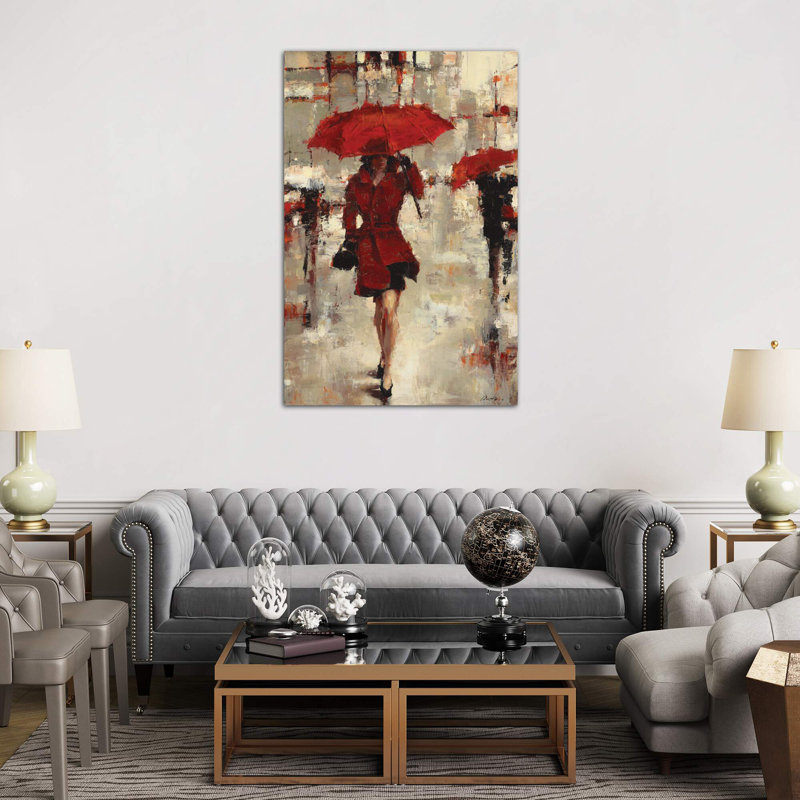 Paris Invitation by Lorraine Christie - Wrapped Canvas Painting, 66.04 cm H x 45.72 cm W x 1.91 cm D