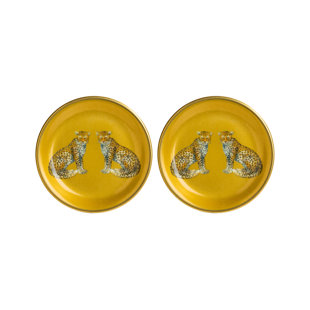 Leopard - Gold Coaster Set X 2 (Set of 2)