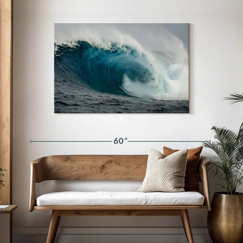 Gillard Barrelling Ocean Wave, 30" H x 45" W