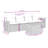 Vidaxl Garden Sofa Set