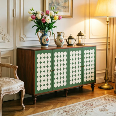 Buffet à motif français rétro