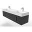 Ensemble de meuble-lavabo mural simple l 72 po Clelie-1160926163-1160926164-1160926167