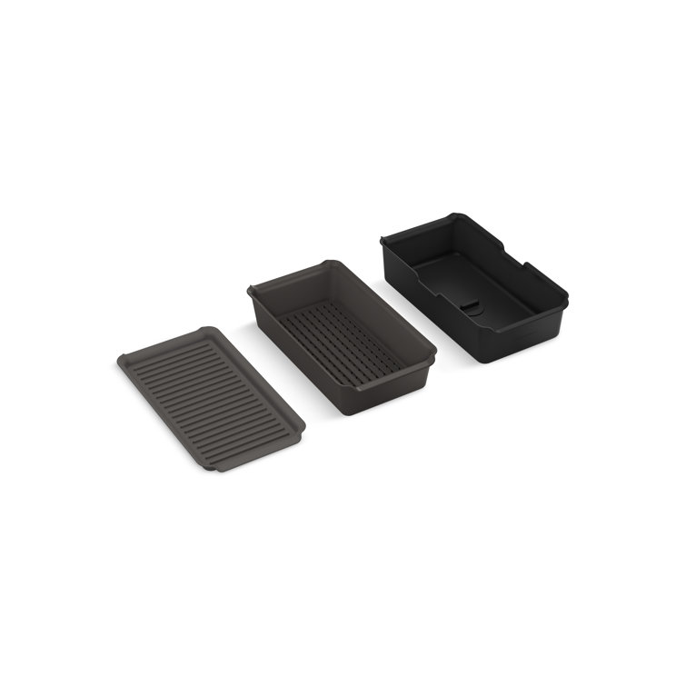 Three-Piece Workstation Sink Accessory Set