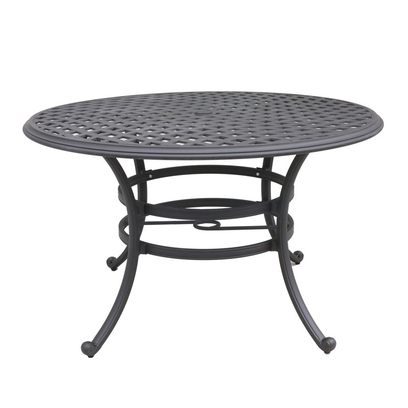 Round Dining Table, Espresso Brown