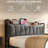 Upholstered Bed Frame with Storage Headboard and Charging Station, Solid and Stable, Noise Free, No Box Spring Needed, Easy Assembly-1518619328