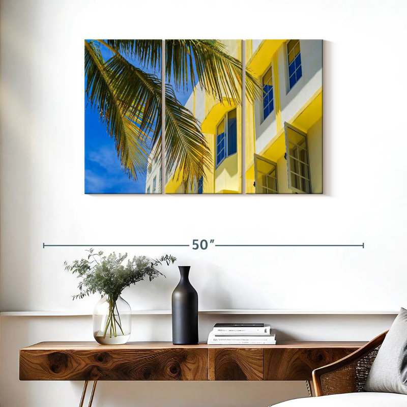 Lilie Miami Art Deco, 24" H x 38" W