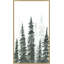 Watercolor Pines 1 Print by Nathan Turner