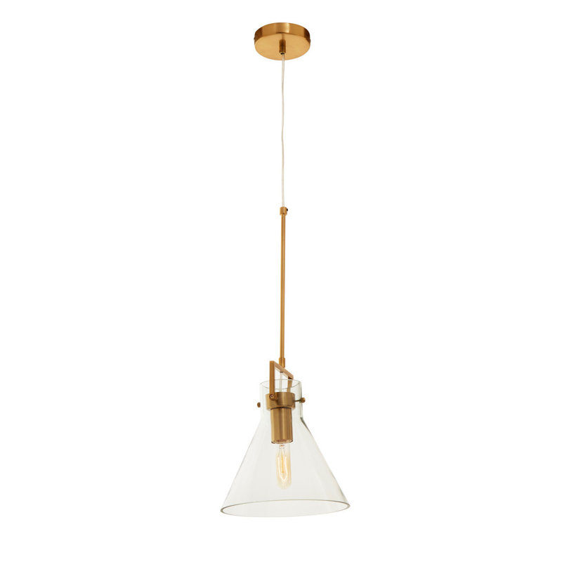Ludovika 1 - Light Bronze Cone Pendant