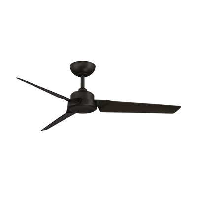 Roboto 3 - Blade Indoor/Outdoor Smart Ceiling Fan with Remote Control Included, Works With Alexa and iOS / Android App
