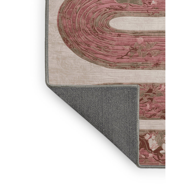 Tapis brun soyeux et moelleux, Tapis de couloir 2 pi x 5 pi