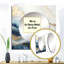 Grand miroir carré Bloem - Northern Lights-310926666