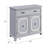 Gray Finish Cabinet