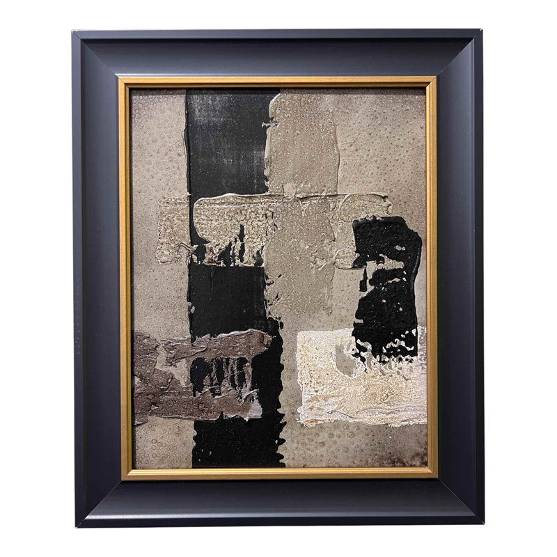 Residual No. 1 - Original Mixed-Media Abstract Painting by J. Kent Martin