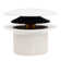 Sch. 40 PVC Tip-Toe Bathtub Leg Drain Assembly with Linear Overflow