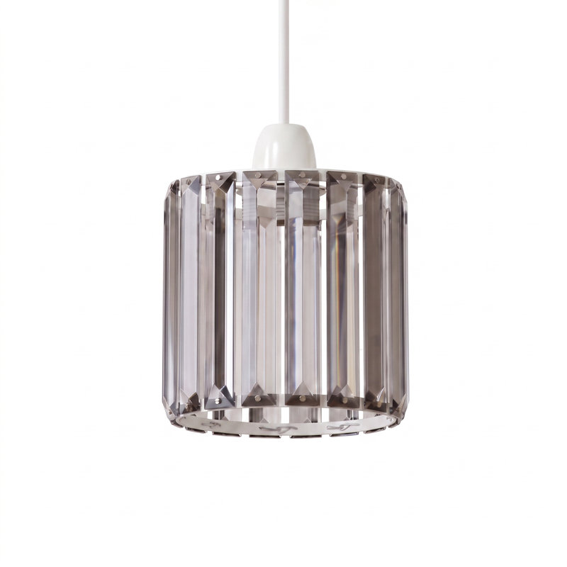 Drum Lamp Shade, 12cm, White