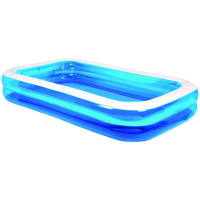 50 H x 180 W x 300 L Plastic Rectangular Inflatable Pool